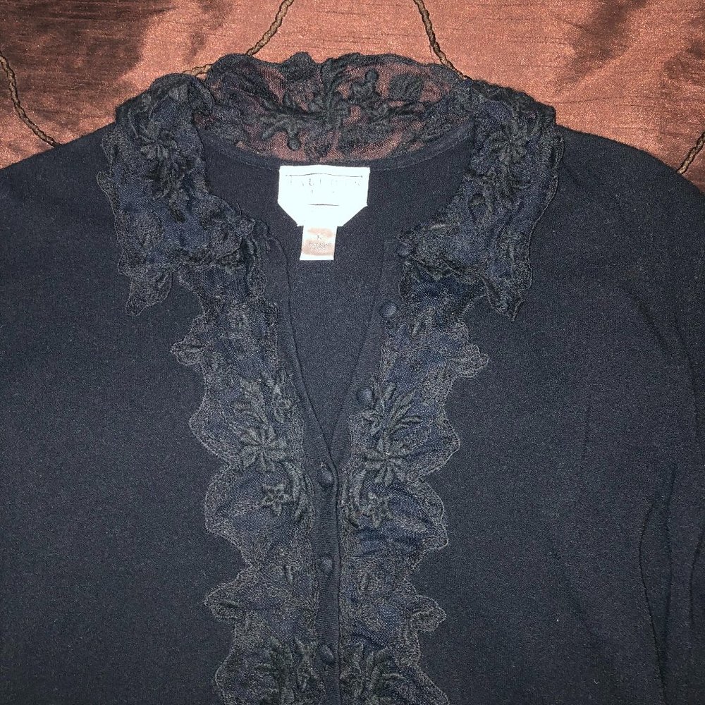 Talbot Black Sweater from theTalbots Collection